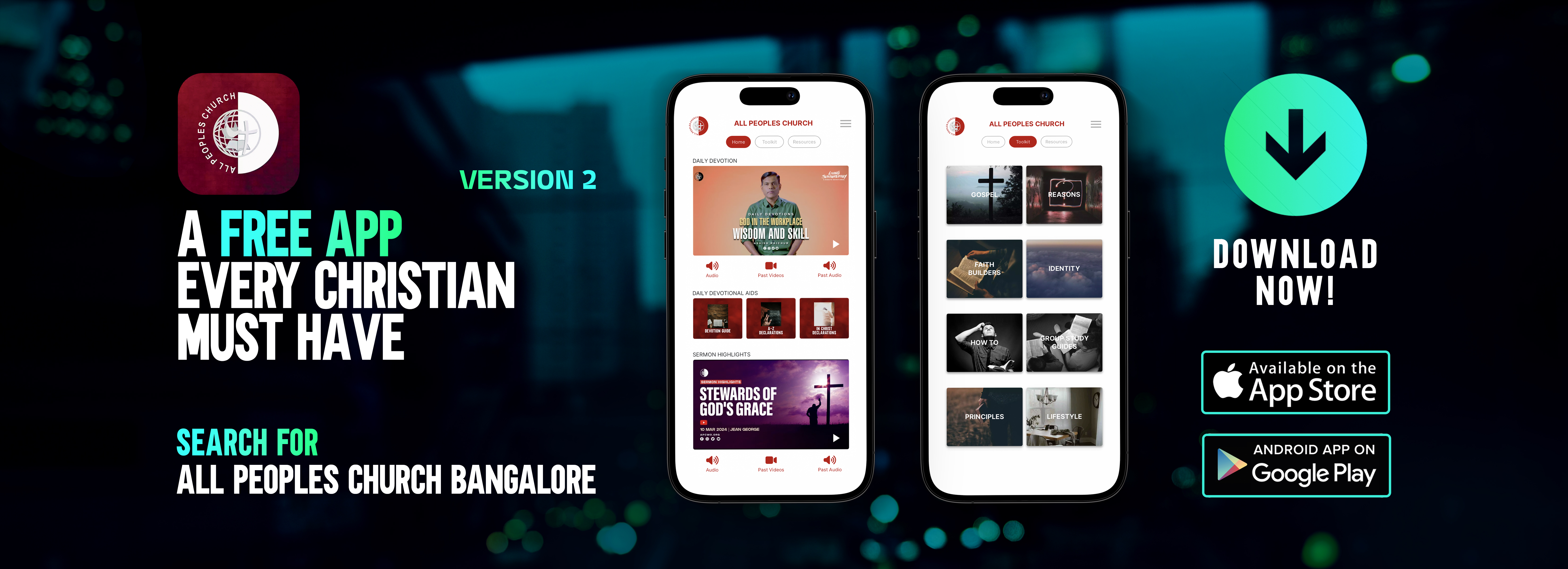 church in bangalore church app